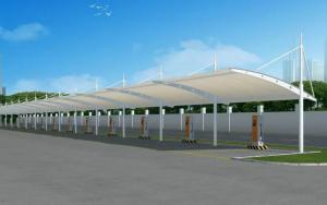 玉门市膜结构停车棚