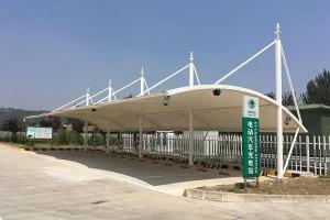 玉门市膜结构停车棚